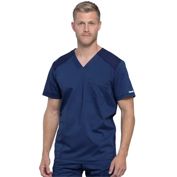 Cherokee Workwear Revolution Men's V-Neck Top... from ASI 86018 Scrub Authority / Uniform Stores