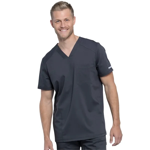 Cherokee Workwear Revolution Men's V-Neck Top... from ASI 86018 Scrub Authority / Uniform Stores