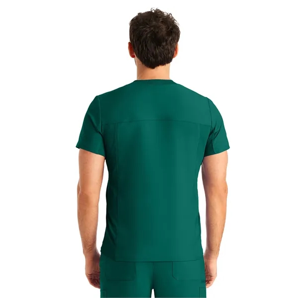 Landau Forward Men's Tuckable V-Neck Top... from ASI 86018 Scrub Authority / Uniform Stores