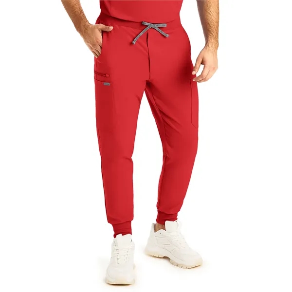 Landau Forward Men's Mid-Rise Jogger Pant... from ASI 86018 Scrub Authority / Uniform Stores