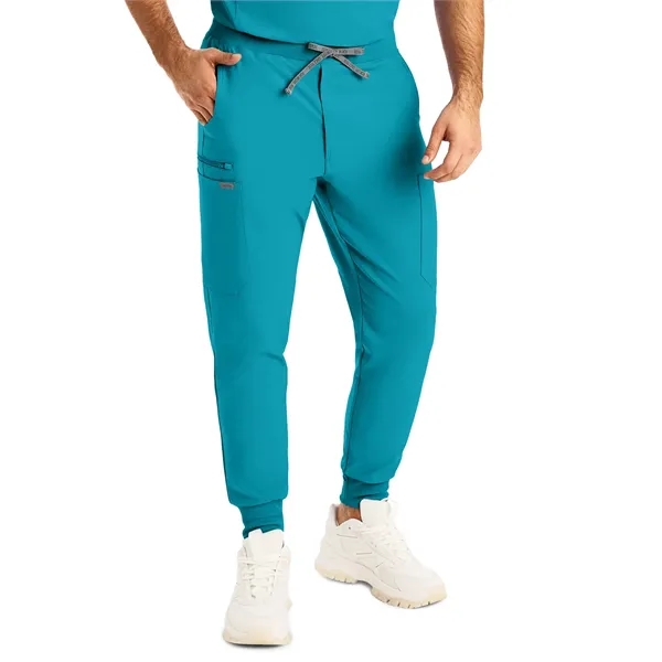 Landau Forward Men's Mid-Rise Jogger Pant... from ASI 86018 Scrub Authority / Uniform Stores
