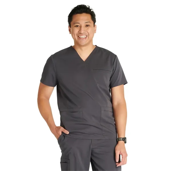 Cherokee - Atmos - Men's V-Neck Scrub Top... from ASI 86018 Scrub Authority / Uniform Stores