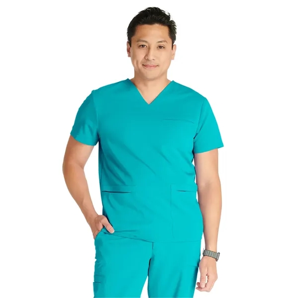 Cherokee - Atmos - Men's V-Neck Scrub Top... from ASI 86018 Scrub Authority / Uniform Stores