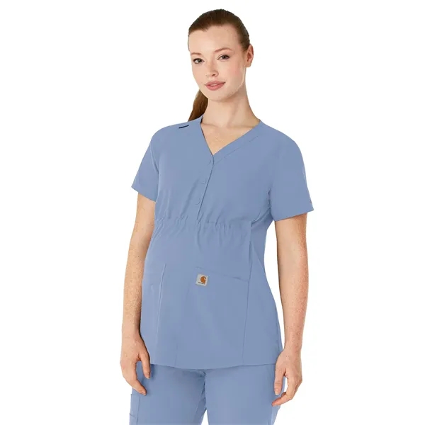 Carhartt Scrubs Force Essentials Women's Four-Pocket Henl...... from ASI 86018 Scrub Authority / Uniform Stores