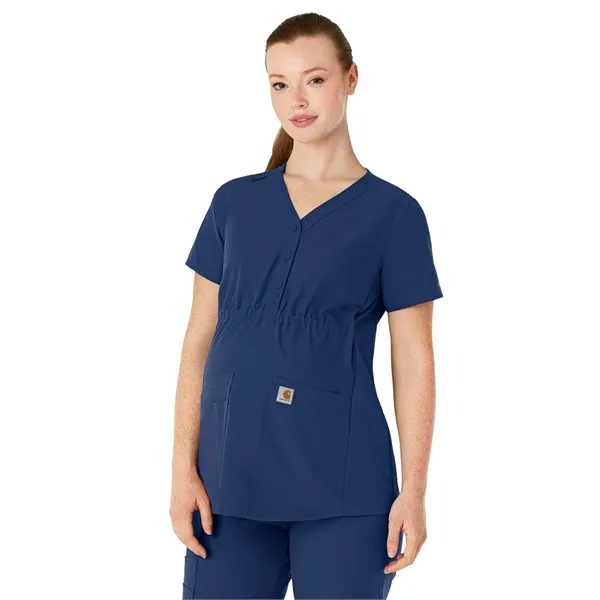 Carhartt Scrubs Force Essentials Women's Four-Pocket Henl...... from ASI 86018 Scrub Authority / Uniform Stores