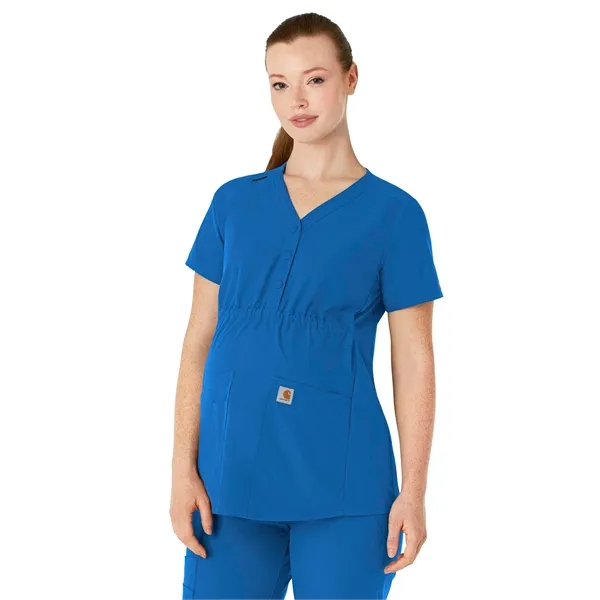 Carhartt Scrubs Force Essentials Women's Four-Pocket Henl...... from ASI 86018 Scrub Authority / Uniform Stores
