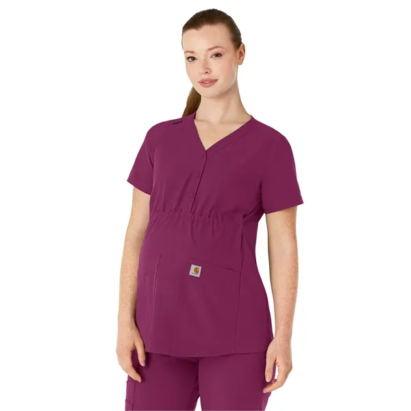 Carhartt Scrubs Force Essentials Women's Four-Pocket Henl...... from ASI 86018 Scrub Authority / Uniform Stores