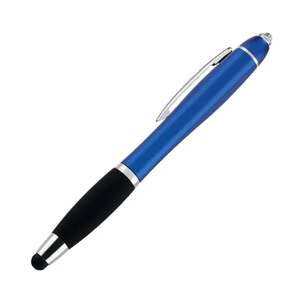 Plastic twist action ballpoint pen with chrome trim.... from ASI 84592 St Regis Group