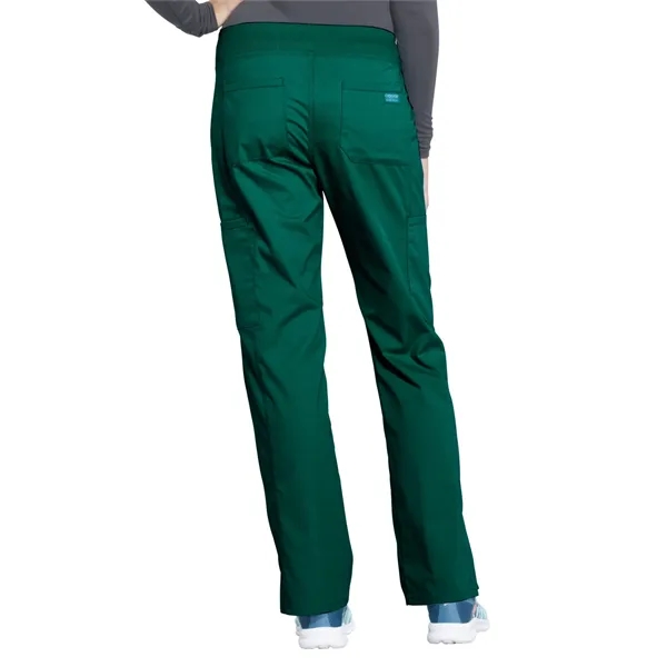 Cherokee Workwear Professionals Mid Rise Pull-on Cargo Pant... from ASI 86018 Scrub Authority / Uniform Stores