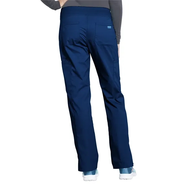 Cherokee Workwear Professionals Mid Rise Pull-on Cargo Pant... from ASI 86018 Scrub Authority / Uniform Stores