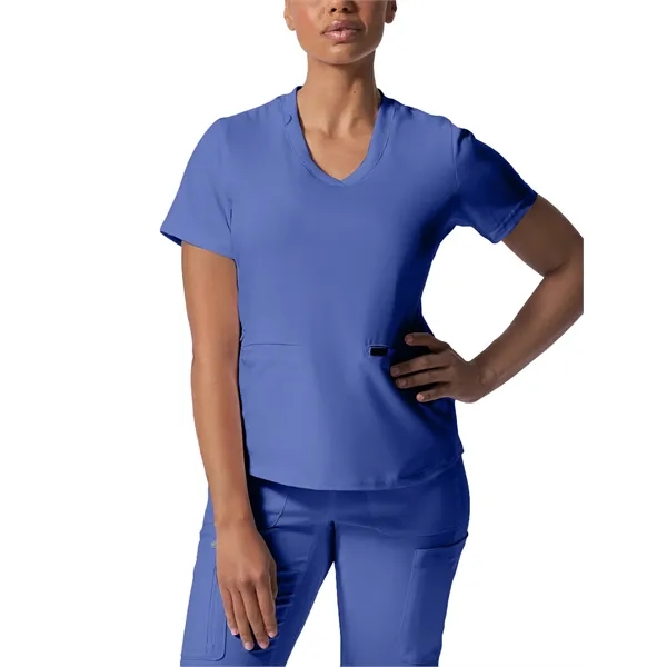 Landau Forward Women's 3-Pocket V-Neck Top... from ASI 86018 Scrub Authority