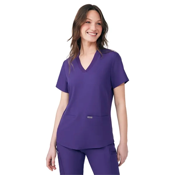 Landau Forward Women's 3-Pocket V-Neck Top... from ASI 86018 Scrub Authority