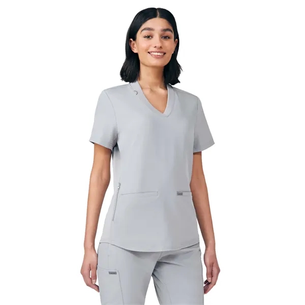Landau Forward Women's 3-Pocket V-Neck Top... from ASI 86018 Scrub Authority