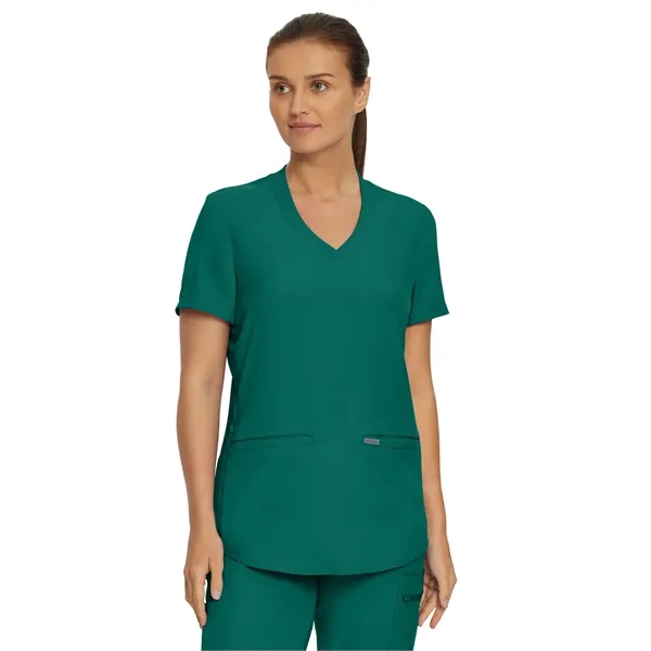 Landau Forward Women's 3-Pocket V-Neck Top... from ASI 86018 Scrub Authority