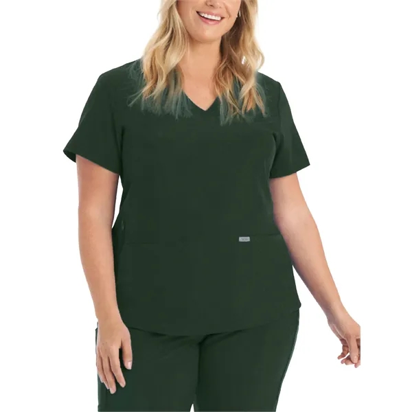 Landau Forward Women's 3-Pocket V-Neck Top... from ASI 86018 Scrub Authority