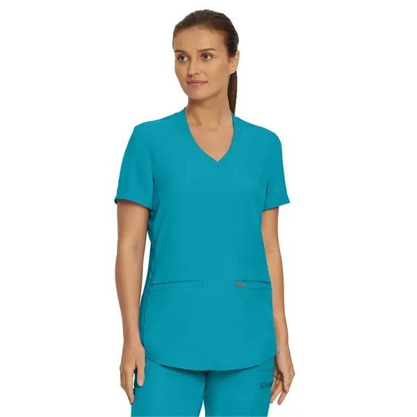 Landau Forward Women's 3-Pocket V-Neck Top... from ASI 86018 Scrub Authority