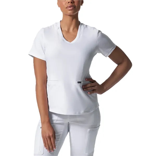 Landau Forward Women's 3-Pocket V-Neck Top... from ASI 86018 Scrub Authority