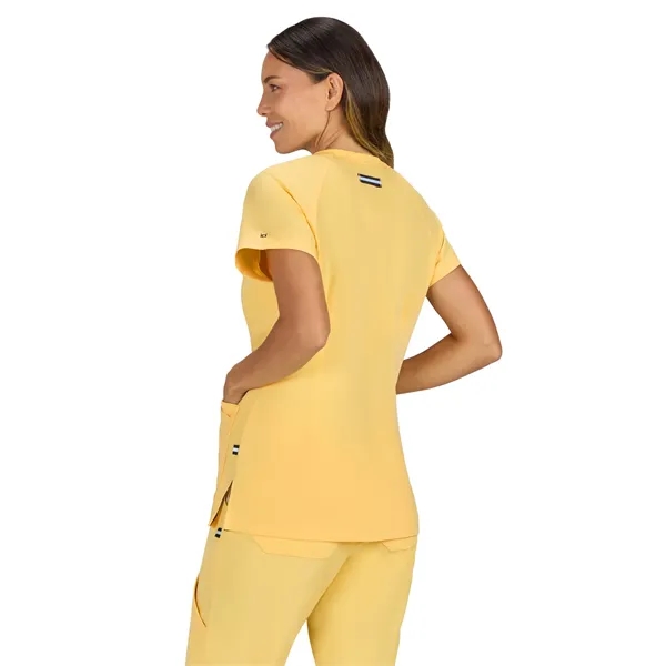 koi - Next Gen - Women's Split-Neck 3-Pocket We Have Hear...... from ASI 86018 Scrub Authority / Uniform Stores