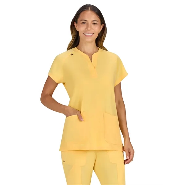 koi - Next Gen - Women's Split-Neck 3-Pocket We Have Hear...... from ASI 86018 Scrub Authority / Uniform Stores
