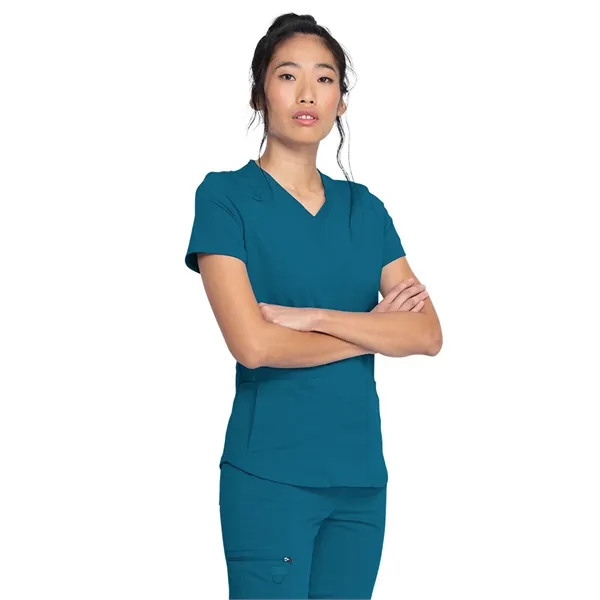 Dickies Balance Women's V-Neck Top... from ASI 86018 Scrub Authority / Uniform Stores