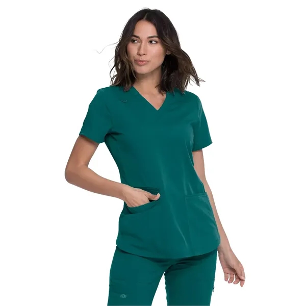 Dickies Balance Women's V-Neck Top... from ASI 86018 Scrub Authority / Uniform Stores