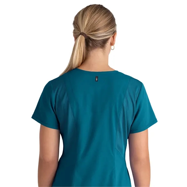 Barco Grey's Anatomy™ Stretch Serena Scrub Top.... from ASI 86018 Scrub Authority / Uniform Stores