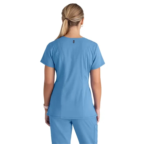 Barco Grey's Anatomy™ Stretch Serena Scrub Top.... from ASI 86018 Scrub Authority / Uniform Stores