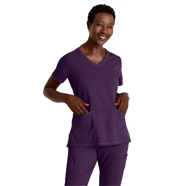 Barco Grey's Anatomy™ Stretch Serena Scrub Top.... from ASI 86018 Scrub Authority / Uniform Stores