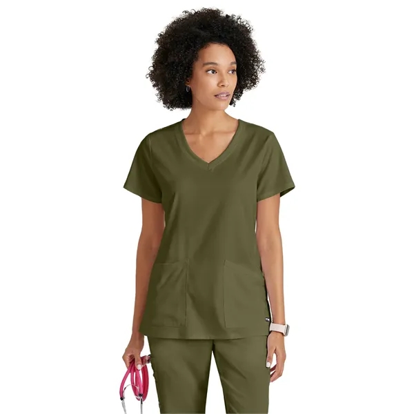 Barco Grey's Anatomy™ Stretch Serena Scrub Top.... from ASI 86018 Scrub Authority / Uniform Stores