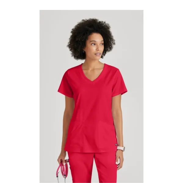 Barco Grey's Anatomy™ Stretch Serena Scrub Top.... from ASI 86018 Scrub Authority / Uniform Stores