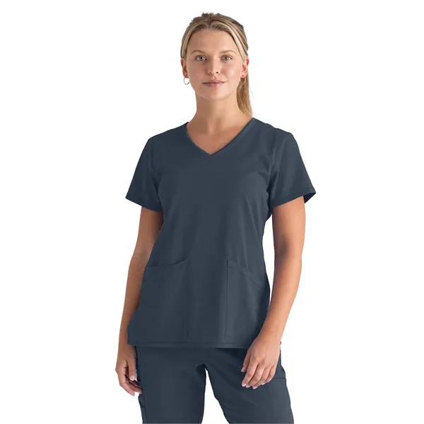 Barco Grey's Anatomy™ Stretch Serena Scrub Top.... from ASI 86018 Scrub Authority / Uniform Stores