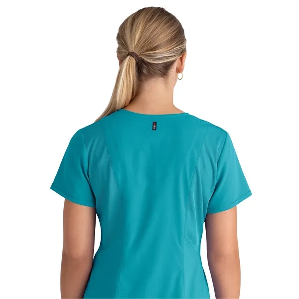 Barco Grey's Anatomy™ Stretch Serena Scrub Top.... from ASI 86018 Scrub Authority / Uniform Stores