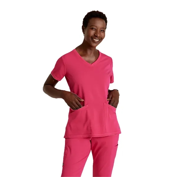 Barco Grey's Anatomy™ Stretch Serena Scrub Top.... from ASI 86018 Scrub Authority / Uniform Stores