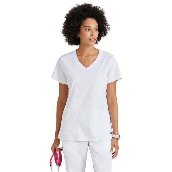 Barco Grey's Anatomy™ Stretch Serena Scrub Top.... from ASI 86018 Scrub Authority / Uniform Stores