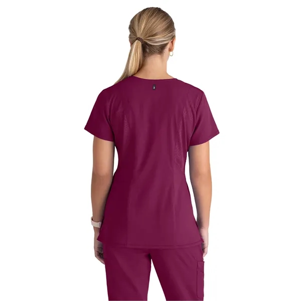 Barco Grey's Anatomy™ Stretch Serena Scrub Top.... from ASI 86018 Scrub Authority / Uniform Stores