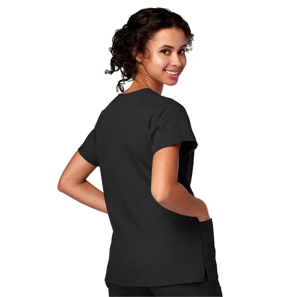 Meta Scrubs Ladies Notch Top... from ASI 86018 Scrub Authority / Uniform Stores