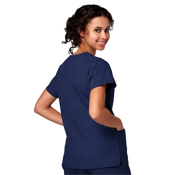 Meta Scrubs Ladies Notch Top... from ASI 86018 Scrub Authority / Uniform Stores