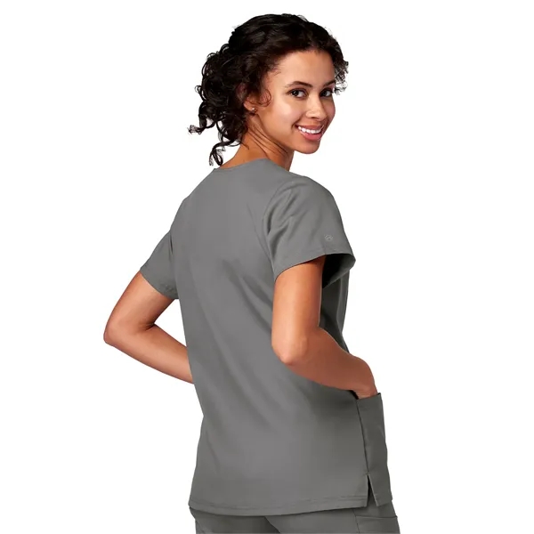 Meta Scrubs Ladies Notch Top... from ASI 86018 Scrub Authority / Uniform Stores