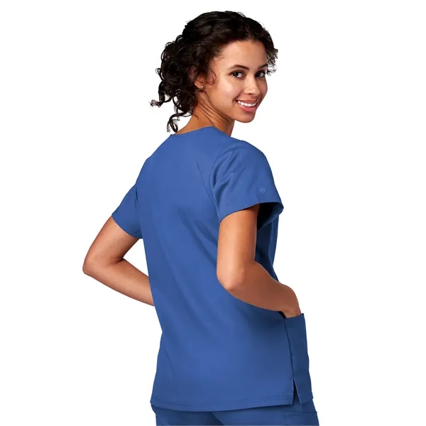 Meta Scrubs Ladies Notch Top... from ASI 86018 Scrub Authority / Uniform Stores