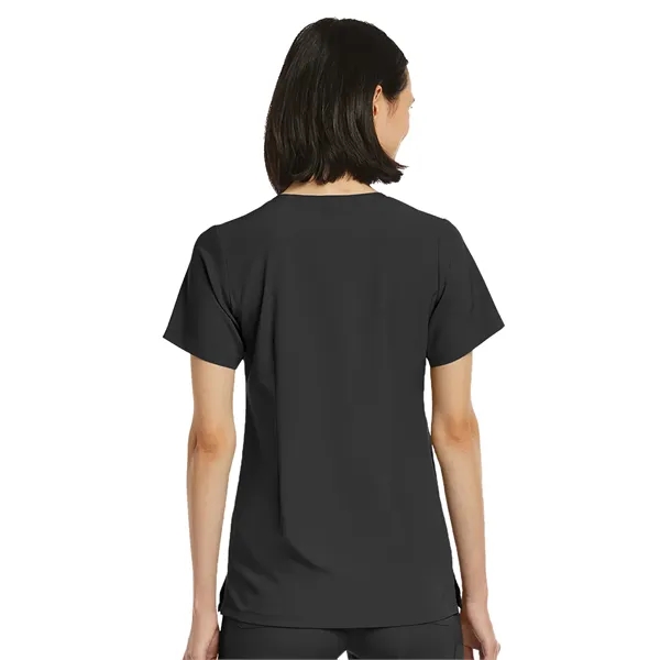 ScrubJoy Originals - Women's Fitted One-Pocket V-Neck Scr...... from ASI 86018 Scrub Authority