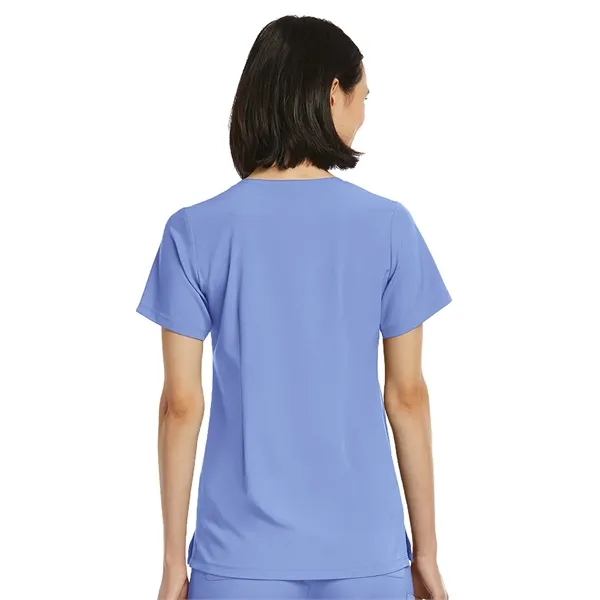 ScrubJoy Originals - Women's Fitted One-Pocket V-Neck Scr...... from ASI 86018 Scrub Authority