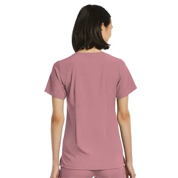 ScrubJoy Originals - Women's Fitted One-Pocket V-Neck Scr...... from ASI 86018 Scrub Authority