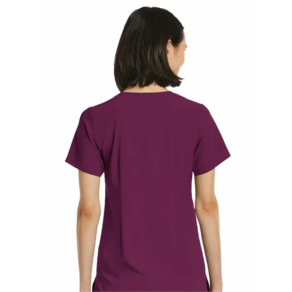 ScrubJoy Originals - Women's Fitted One-Pocket V-Neck Scr...... from ASI 86018 Scrub Authority