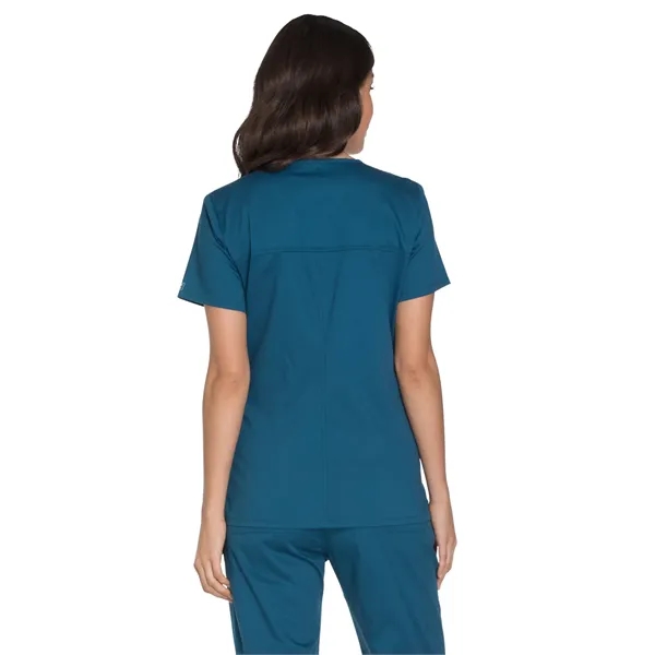 Cherokee Workwear Core Stretch Women's V-Neck Top... from ASI 86018 Scrub Authority / Uniform Stores