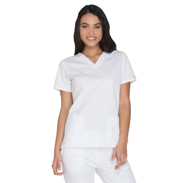 Cherokee Workwear Core Stretch Women's V-Neck Top... from ASI 86018 Scrub Authority / Uniform Stores