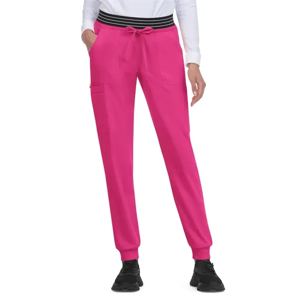 koi - Betsey Johnson - Women's 8-Pocket Ribbed Cuff Jogge...... from ASI 86018 Scrub Authority / Uniform Stores