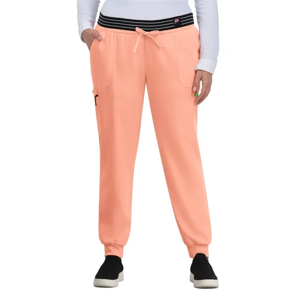 koi - Betsey Johnson - Women's 8-Pocket Ribbed Cuff Jogge...... from ASI 86018 Scrub Authority / Uniform Stores