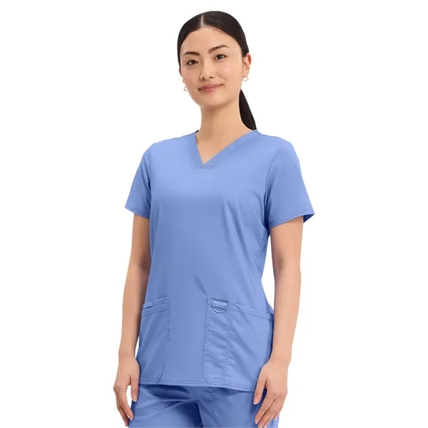 Cherokee Workwear Revolution Women's V-Neck Top... from ASI 86018 Scrub Authority / Uniform Stores