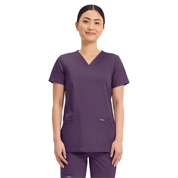 Cherokee Workwear Revolution Women's V-Neck Top... from ASI 86018 Scrub Authority / Uniform Stores