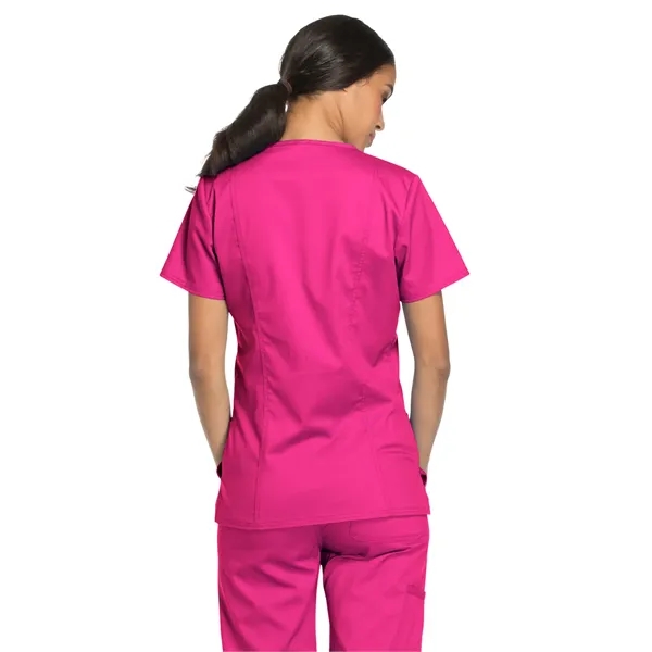 Cherokee Workwear Revolution Women's V-Neck Top... from ASI 86018 Scrub Authority / Uniform Stores